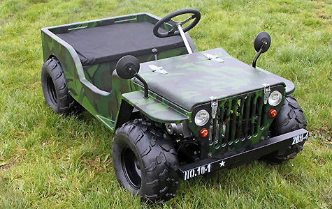 mini z jeep body